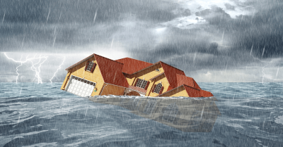 The house is flood in the ocean, washed out to sea after major hurricane. The home has homeowners & Coastal Insurances through Manning Insurance Services.